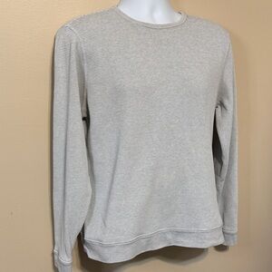 Hugo Boss Men's Long Sleeve Crewneck Thermal Tee in Light Blue. Size Large